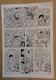 Patrice Lesparre - Planche originale, projet de série "Les compagnons" - Comic Strip