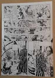 Patrice Lesparre - Planche originale, projet de série "Schizo" - Comic Strip