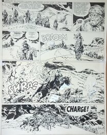 Planche originale - 1968 - Blueberry : Général "Tête Jaune"