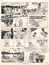 Jean-Claude Fournier - Spirou et Spip - Gri-gri du Niokolo-Koba - PL 38 - Comic Strip