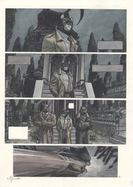 Juanjo Guarnido - Blacksad - Tome 1 - Pl 24 - Planche originale