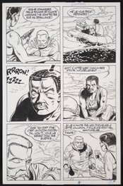 Hermann - Barney Jordan- Le soleil rouge -Planche 6 - Planche originale