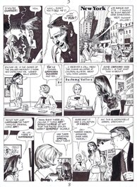 Stan Drake - Kelly Green La Flibuste de la BD page 3 - Planche originale