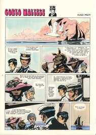 Mise en couleur pour le Journal Tintin Belge n°24 paru en 1974.