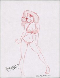 Dean Yeagle - Mandy 2 - Original Illustration