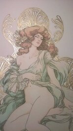 Ingrid Liman - Art Nouveau - Illustration originale