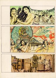 Milo Manara - Christophe Colomb - Planche originale