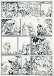 Adrien Floch - Les naufragés d'Ythaq T2 (Ophyde La Géminée) - Encrage planche n°11 - Comic Strip