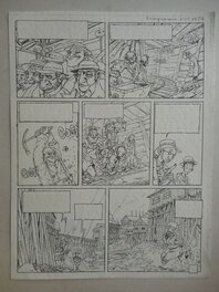 Xavier Fourquemin - Outlaw - Barres à mines et coyotes roses - Comic Strip