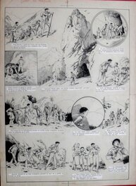 Joseph Porphyre Pinchon - Gilles du maquis - Planche originale