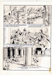 Joseph Porphyre Pinchon - Olive et Bengali "Au pays des légendes" - Planche originale