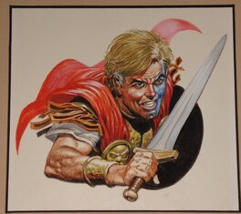 Don Lawrence - Inside cover Trigian Empire - Original Illustration