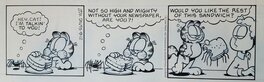 Jim Davis - Garfield - Planche originale