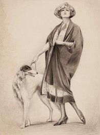 Charles Gates Sheldon - Illustration pour Woman's Home Companion, March 1921 - Illustration originale