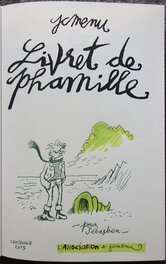 Dédicace dans Livret de Phamille