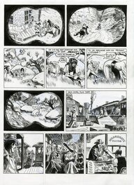 Christophe Blain - 2016 - Gus : Happy Clem - Planche originale