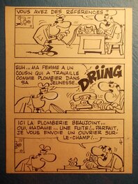Paul Deliège - Cabanon, « Cabanon Plombier », 1965. - Comic Strip