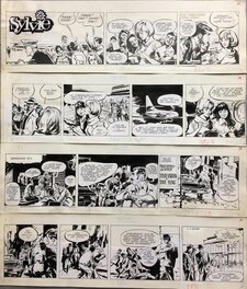 Noël Gloesner - Sylvie, planche 1 pour "Chouchou" - Planche originale