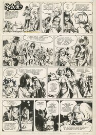 Noël Gloesner - Sylvie - Planche 10 inédite - Comic Strip