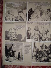 Arturo Del Castillo - The three musketeers - Planche originale