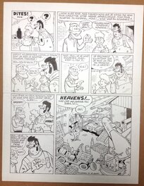 François Dimberton - CLIFTON INEDIT - Planche originale