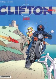 Couverture de l'album dessiné par Rodrigue (non vendu avec la planche) Couverture de l'album dessiné par Rodrigue (non vendu avec la planche)
