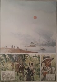 Frédéric Bihel - African Dream - Planche originale