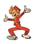 Silhouette Spirou. Silhouette Spirou.
