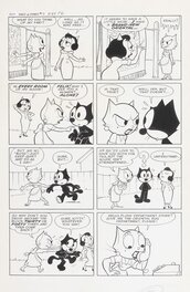 Otto Messmer - Felix the cat - Planche originale