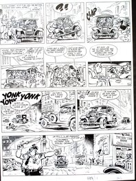 Berck - Sammy 04 ( Les gorilles marquent des poings ) - Planche originale