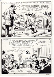 Athos Cozzi - Al Capone n°14 planche 7 (Editions Brandt) - Planche originale