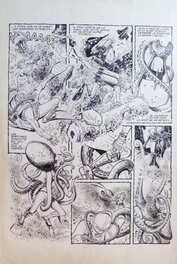 Christian Gaty - Les Espadons - Plongée et pieuvre - Comic Strip