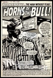 Gene Colan - Daredevil 78# Splash page - Planche originale