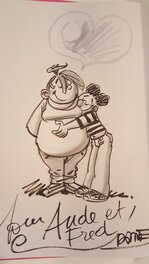 Dédicace de Darasse dans Tamara tome 14