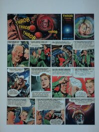 Frank Hampson - Dan Dare - The Red Moon Mistery - Planche originale