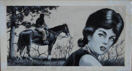 Arthur Piroton - Bonne soirée - Le prince au cheval noir - Illustration originale