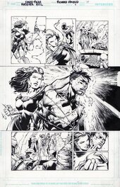 David Finch - Forever Evil - Justice league - Comic Strip