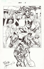 Alan Davis - Uncanny X-Men 447 - Planche originale