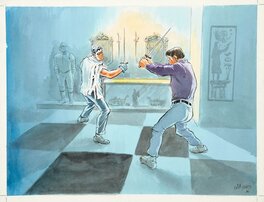 Will Eisner - Eisner: THE SPIRIT WATERCOLOR - Original Cover