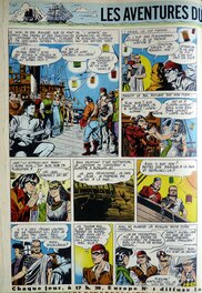 Capitaine MORGAN Page 11 publiée dans le magazine Spirou N°1284