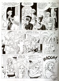 Michel Weyland - Aria – Tome#17 – La vestale de Satan - Planche originale