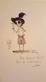 Dédicace de Iorio dans le coeur de l'ombre