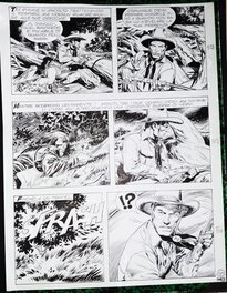 Aldo Capitanio - Tex willer special - le soldat comanche -1995 - Planche originale