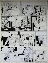 Frédéric Marniquet - Sherlock Holmes contre Arsène Lupin T4 - Planche originale