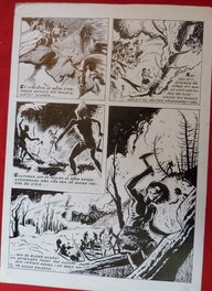 Jean-Claude Forest - Le  couloir des tenebres p12 - Planche originale