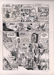 Lidwine - Le derniez loup d'oz page 30 - Planche originale