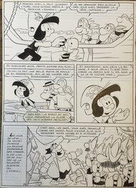 Luciano Bottaro - PEPITO - "Les Petites endormeuses", planche 13 - Planche originale