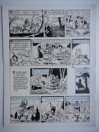 Willy Vandersteen - Originele pagina Bessy 30 - Comic Strip