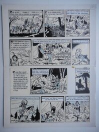 Willy Vandersteen - Originele pagina Bessy 30 - Planche originale