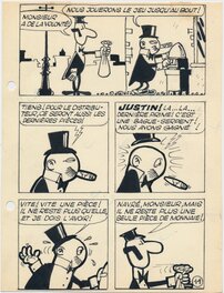 Jacques Devos - Mini-Récit 232, "Bague à tel", pl.11. - Comic Strip